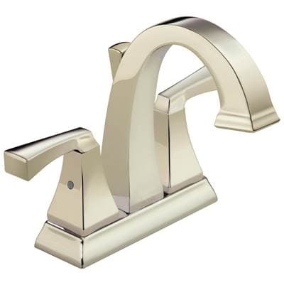 Delta Faucet DrydenE Two Handle Centerset Bathroom Faucet - Polished Nickel