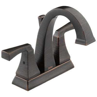 Delta Faucet DrydenE Two Handle Centerset Bathroom Faucet - Venetian Bronze