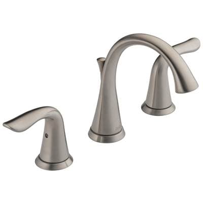 Delta Faucet Lahara Two Handle Widespread Bathroom Faucet - Stainless
