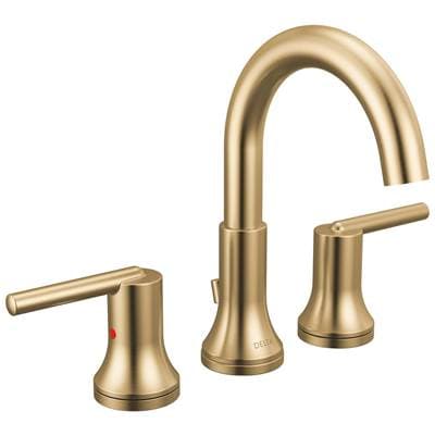 Delta Faucet Trinsic Two Handle Widespread Bathroom Faucet - Champagne Bronze