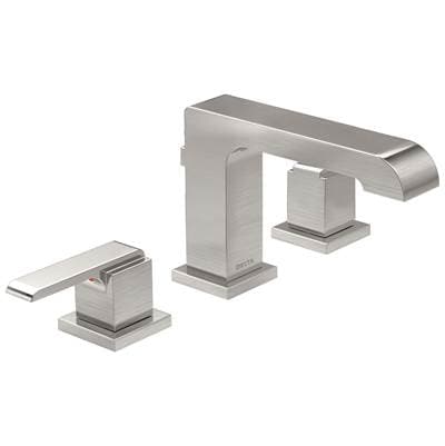 Delta Faucet Ara Two Handle Widespread Bathroom Faucet - Stainless