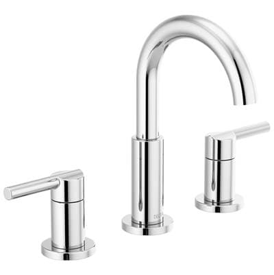 Delta Faucet NicoliE Two Handle Widespread Bathroom Faucet - Chrome