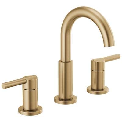Delta Faucet NicoliE Two Handle Widespread Bathroom Faucet - Champagne Bronze