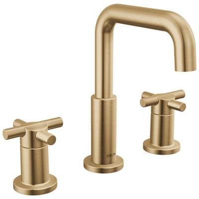 Delta Faucet NicoliE Two Handle Widespread Bathroom Faucet - Champagne Bronze