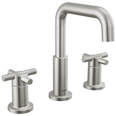Delta Faucet NicoliE Two Handle Widespread Bathroom Faucet - Stainless