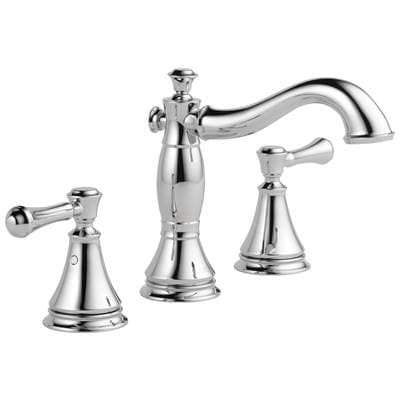 Delta Faucet CassidyE Two Handle Widespread Bathroom Faucet - Chrome