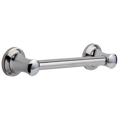 Delta Faucet BathSafety 12'' Transitional Decorative ADA Grab Bar - Chrome