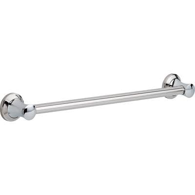 Delta Faucet BathSafety 24'' Transitional Decorative ADA Grab Bar - Chrome