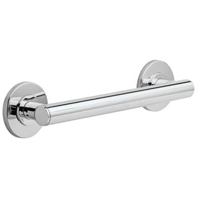 Delta Faucet BathSafety 12'' Contemporary Decorative ADA Grab Bar - Chrome