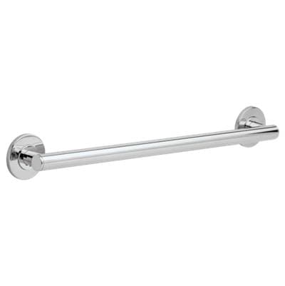 Delta Faucet BathSafety 24'' Contemporary Decorative ADA Grab Bar - Chrome