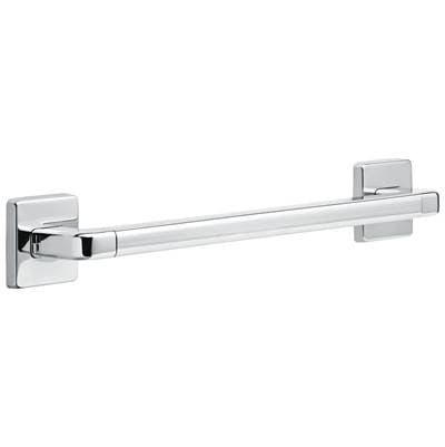 Delta Faucet BathSafety 18'' Angular Modern Decorative ADA Grab Bar - Chrome