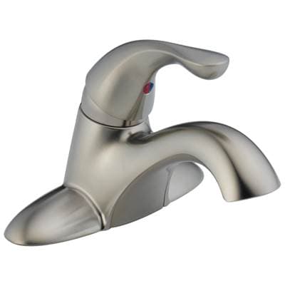 Delta Faucet Classic Single Handle Centerset Bathroom Faucet - Stainless