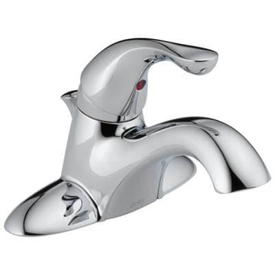 Delta Faucet Classic Single Handle Centerset Bathroom Faucet - Chrome
