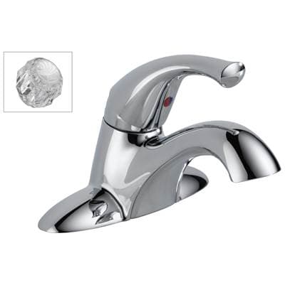 Delta Faucet Classic Single Handle Centerset Bathroom Faucet - Chrome