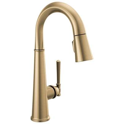 Delta Faucet EmmelineE | Single handle | Pull down - Lumicoat Champagne Bronze