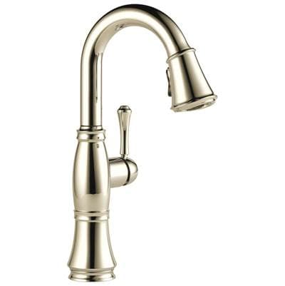 Delta Faucet CassidyE | Single handle - Lumicoat Polished Nickel