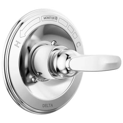 Delta Faucet Foundations Monitor 13 Series Valve Only Trim - Chrome