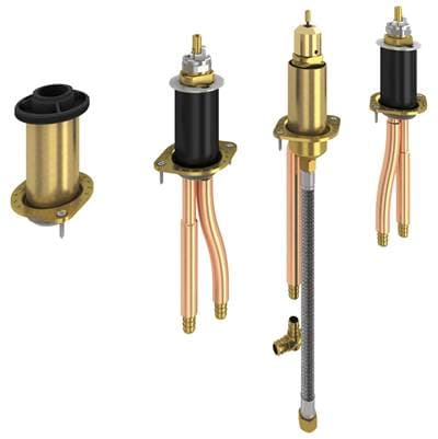 Delta Faucet Other Two Handle Flexible Mount with Hand Shower - PEX Crimp