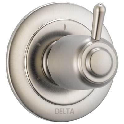 Delta Faucet Other 3-Setting 2-Port Diverter Trim - Stainless