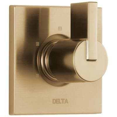 Delta Faucet Vero 3-Setting 2-Port Diverter Trim - Champagne Bronze