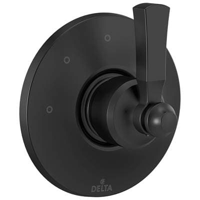 Delta Faucet DorvalE 3 Setting Diverter Trim - Matte Black