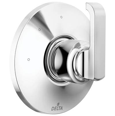 Delta Faucet TetraE 3-Setting Diverter Trim - Lumicoat Chrome