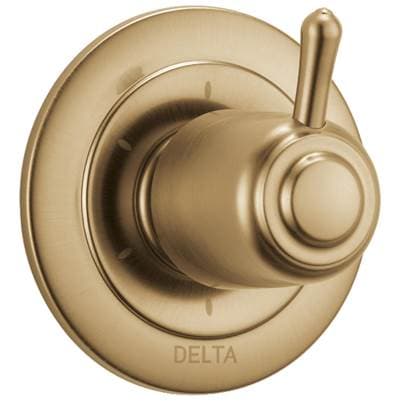 Delta Faucet Other 6-Setting 3-Port Diverter Trim - Champagne Bronze