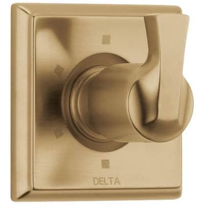 Delta Faucet DrydenE 6-Setting 3-Port Diverter Trim - Champagne Bronze
