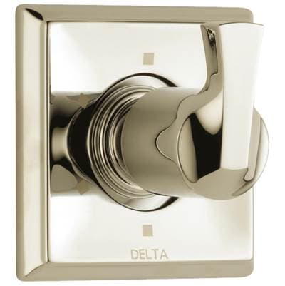 Delta Faucet DrydenE 6-Setting 3-Port Diverter Trim - Polished Nickel
