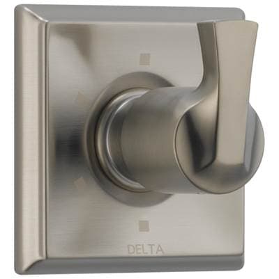 Delta Faucet DrydenE 6-Setting 3-Port Diverter Trim - Stainless