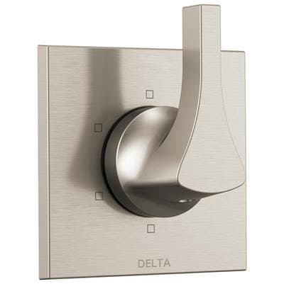 Delta Faucet Zura 6-Setting 3-Port Diverter Trim - Stainless