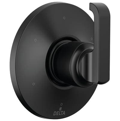 Delta Faucet TetraE 6-Setting Diverter Trim - Matte Black