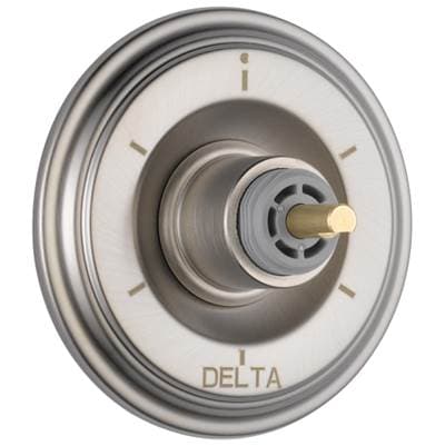 Delta Faucet CassidyE 6-Setting 3-Port Diverter Trim - Less Handle - Stainless