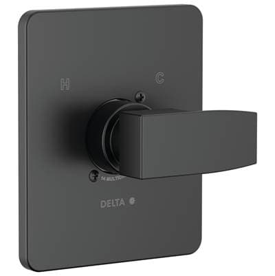 Delta Faucet ModernE Monitor 14 Series Valve Only Trim - Matte Black