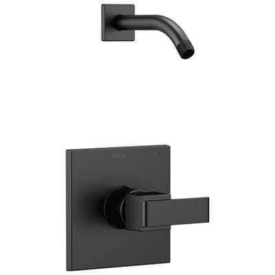 Delta Faucet Ara Monitor 14 Series Shower Trim - Less Head - Matte Black
