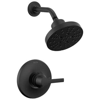 Delta Faucet GaleonE 14 Series Shower Trim with H2OKinetic - Matte Black