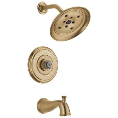 Delta Faucet CassidyE Monitor 14 Series H2OKineticTub & Shower Trim - Less Handle - Champagne Bronze by Delta Faucet