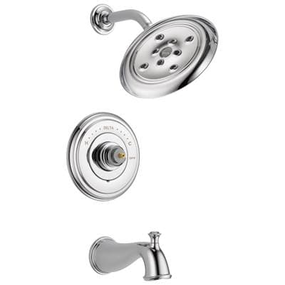 Delta Faucet CassidyE Monitor 14 Series H2OKineticTub & Shower Trim - Less Handle - Chrome
