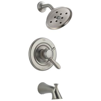 Delta Faucet Lahara Monitor 17 Series H2OKineticTub & Shower Trim - Stainless