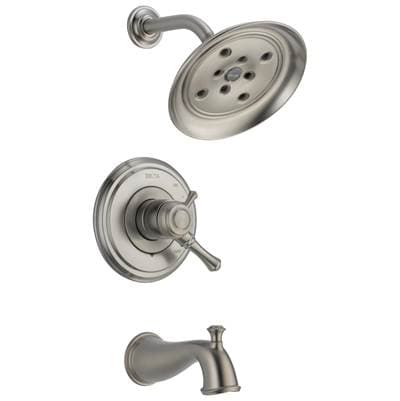 Delta Faucet CassidyE Monitor 17 Series H2OKineticTub & Shower Trim - Stainless