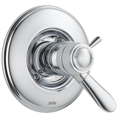 Delta Faucet Lahara TempAssure 17T Series Valve Only Trim - Chrome