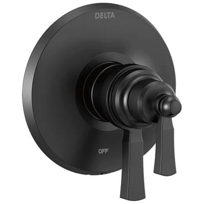 Delta Faucet DorvalE TempAssure 17T Series Valve Only Trim - Matte Black