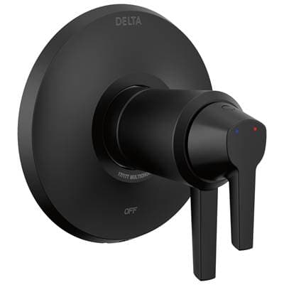 Delta Faucet GaleonE 17T Series Valve Only Trim - Matte Black
