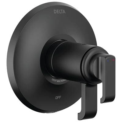 Delta Faucet TetraE 17T Series Valve Only - Matte Black