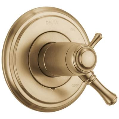 Delta Faucet CassidyE TempAssure 17T Series Valve Only Trim - Champagne Bronze