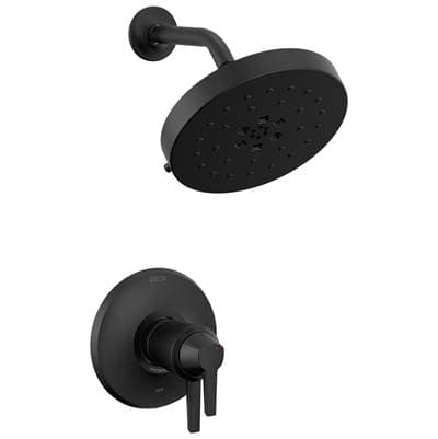 Delta Faucet GaleonE 17T Series Shower Trim with UltraSoak - Matte Black