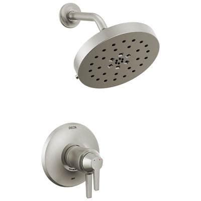 Delta Faucet GaleonE 17T Series Shower Trim with UltraSoak - Lumicoat Stainless