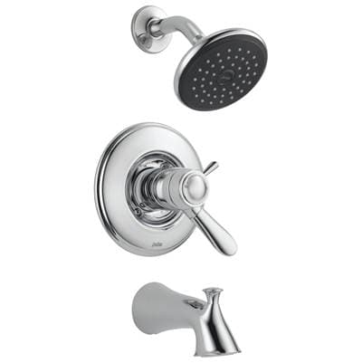 Delta Faucet Lahara TempAssure 17T Series Tub & Shower Trim - Chrome