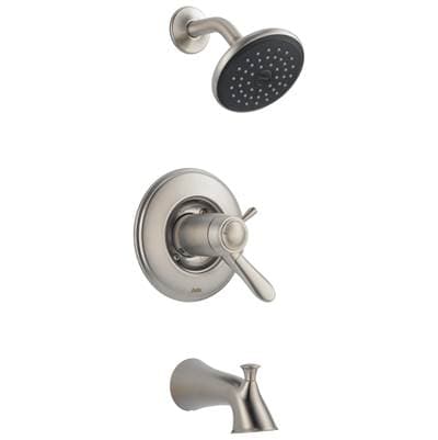 Delta Faucet Lahara TempAssure 17T Series Tub & Shower Trim - Stainless