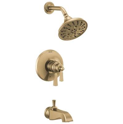 Delta Faucet DorvalE TempAssure 17T Series Tub & Shower Trim - Champagne Bronze